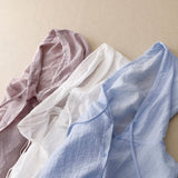 VICTORIA LINEN HOODIE 1