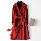 Virginia | Women's Belted Wrap Coat 0