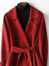 Virginia | Women's Belted Wrap Coat 1