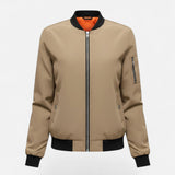 Valmonti | Women’s Vintage-Inspired Zip Bomber Jacket 10