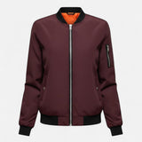 Valmonti | Women’s Vintage-Inspired Zip Bomber Jacket 6