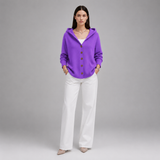 Women's Cardigan | Hooded & Button-Front