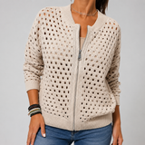 Women's Cardigan | Zip-Up & Open-Knit