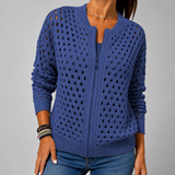 Women's Cardigan | Zip-Up & Open-Knit