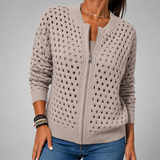 Women's Cardigan | Zip-Up & Open-Knit