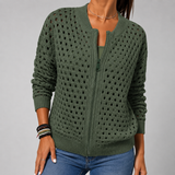 Women's Cardigan | Zip-Up & Open-Knit