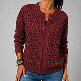 Women's Cardigan | Zip-Up & Open-Knit