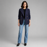 Women's Coat | Double Breasted Tailored Lapel