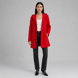 Women's Hooded Jacket | Button Front Longline