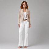 Women's Jacket | Biker Style & Zip-Front
