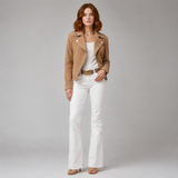 Women's Jacket | Biker Style & Zip-Front