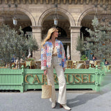 Women’s Floral Lightweight Jacket – Breathable Stylish Elegant Casual Comfortable Layering Everyday Outerwear 5