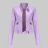 Women’s Leather Jacket – Elegant Outerwear Statement 4