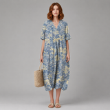 Women's Summer Dress | Floral Button-Through