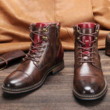 Men's Ankle Boots | Lace-Up & Side Zip
