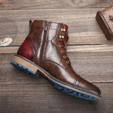 Men's Ankle Boots | Lace-Up & Side Zip