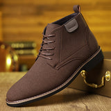 Men's Lace-Up Ankle Boots | All-Day Comfort & Durable Fit