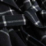 Women's Plaid Trench Coat | Tailored Fit & Warm 9