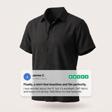 Men's Short Sleeve Shirt | Breathable & Relaxed Fit 10