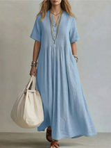 Women's Pleated Dress | Flowing & Figure-Flattering Fit 3