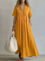 Women's Pleated Dress | Flowing & Figure-Flattering Fit 4