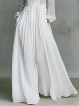 Women's Maxi Dress | High Collar & Long Sleeves