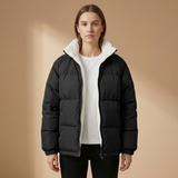 Women's Puffer Jacket | Structured Collar & Sleek Fit 4