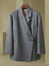 Women's Wrap Blazer | Oversized & Waist-Defining