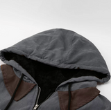 Men's Hooded Jacket | Fleece-Lined & Warm for Winter