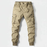 Men's Cargo Jogger Pants | Elastic Waist & Multi Pocket 1