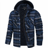 Harrington Oxford | Men’s Checked Zip Jacket – Autumn & Winter Outerwear Harrington Oxford