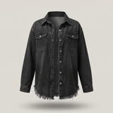 Women's Jacket | Oversized Fit & Snap-Front Closure 4