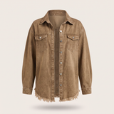 Women's Jacket | Oversized Fit & Snap-Front Closure 3