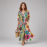 Women's Midi Dress | Button-Up Shirt Dress Style