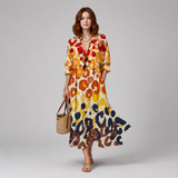 Women's Midi Dress | Button-Up Shirt Dress Style